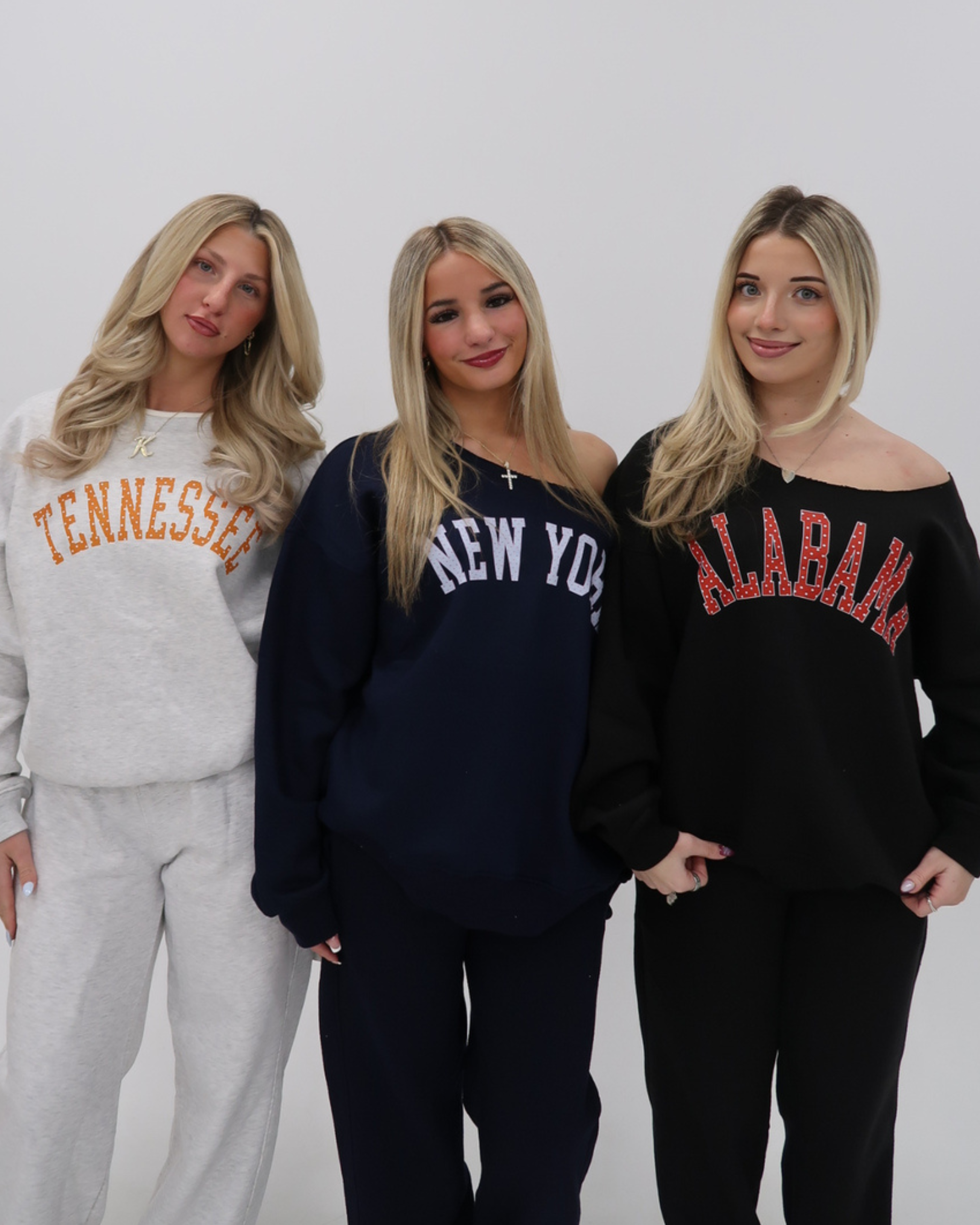 Hometown Crewneck- POLKA DOT (CUSTOMIZABLE)