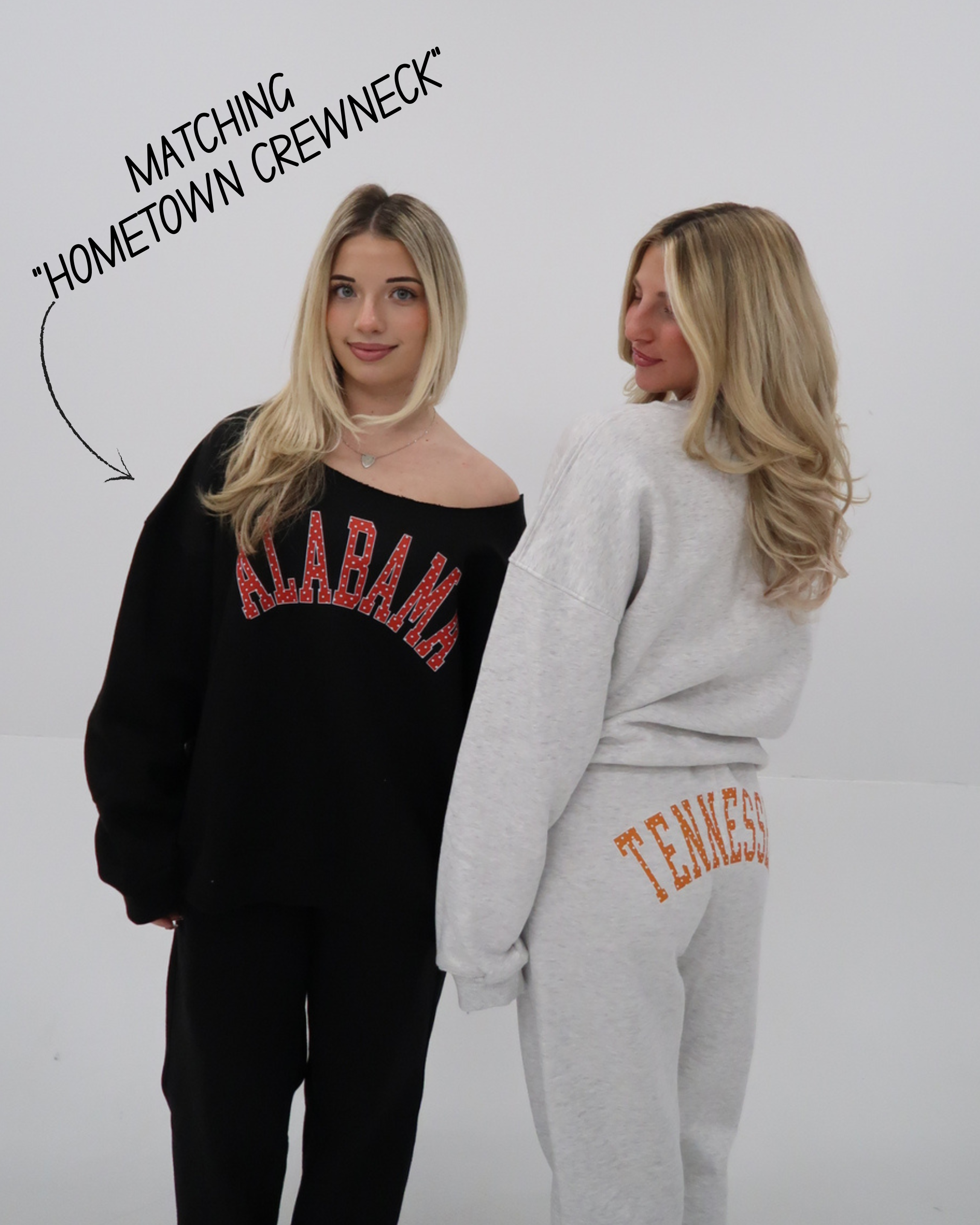 Hometown Sweatpants- POLKA DOT (CUSTOMIZABLE)