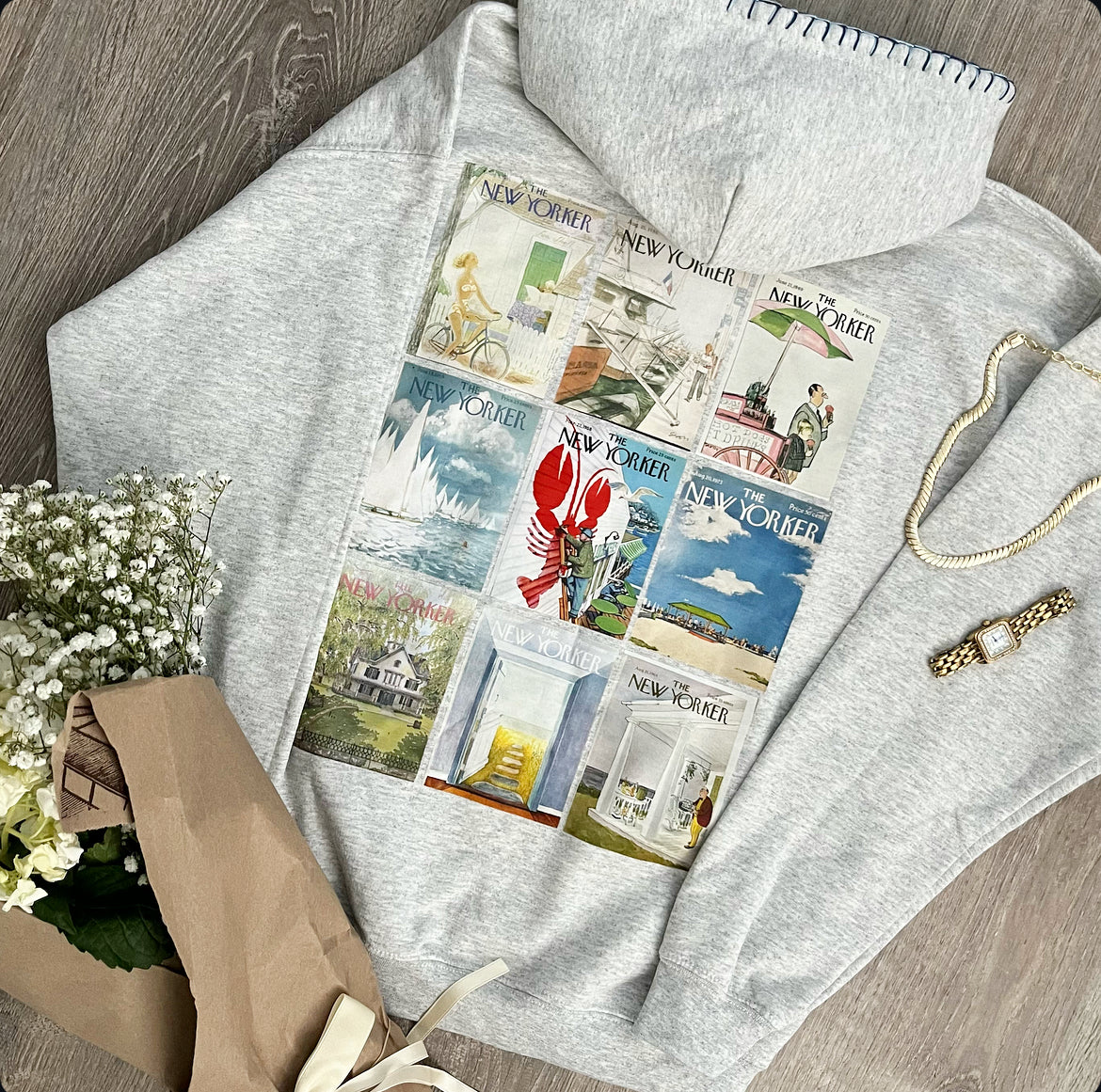 New Yawker Hoodie - GREY