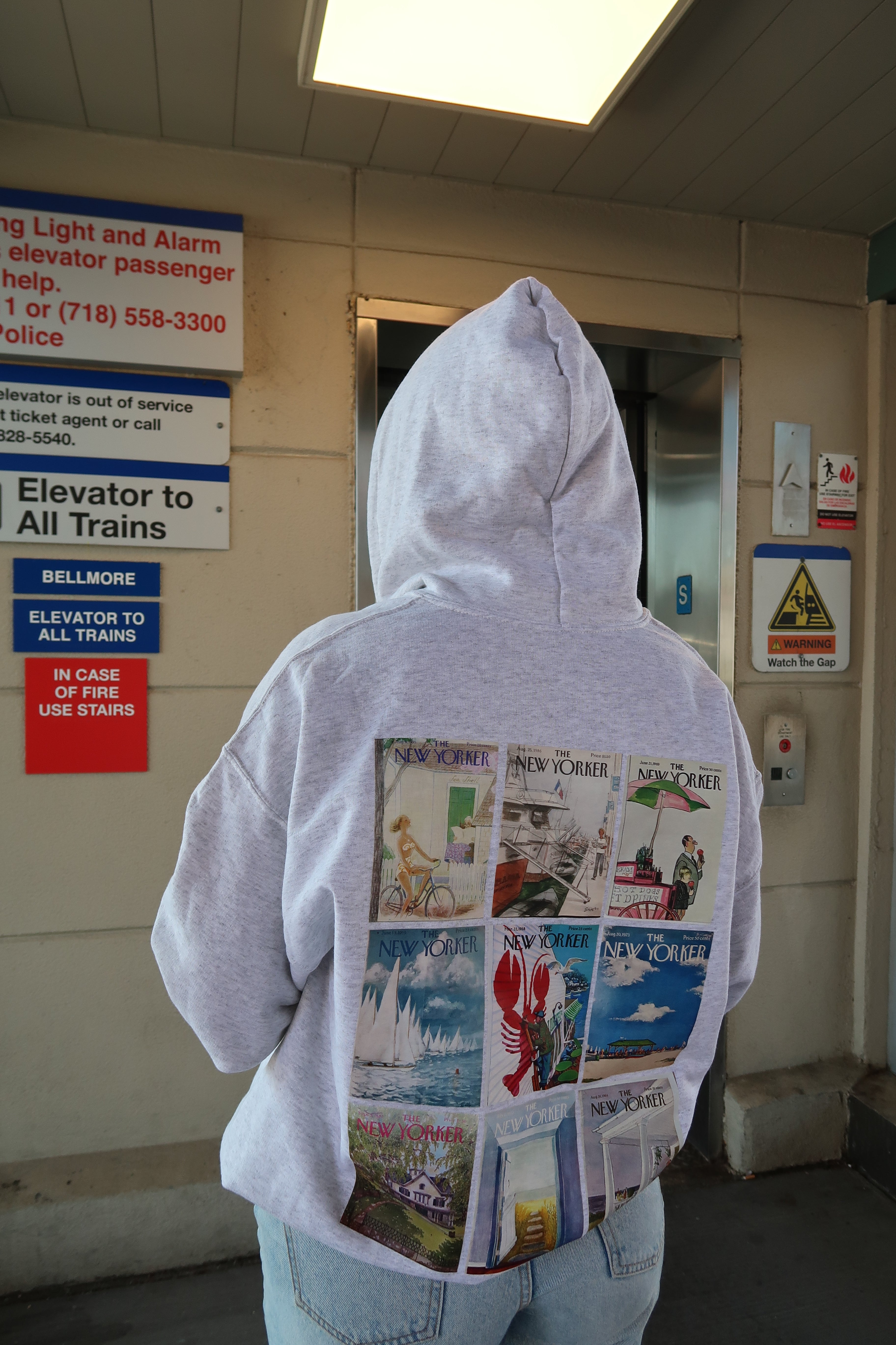 New Yawker Hoodie - GREY