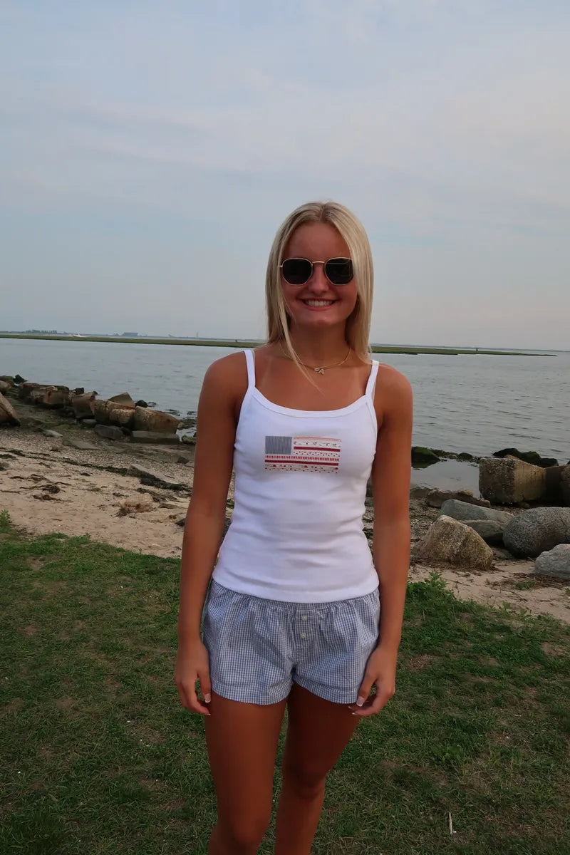 Miss America Flag Tank